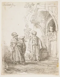 Jakub i Laban, 1641